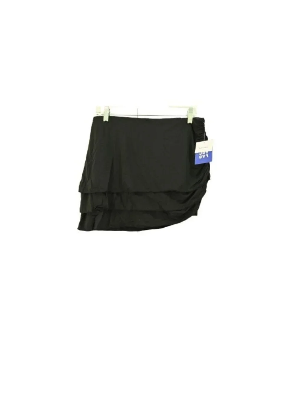 NEW JoyLab Asymmetrical Active Skort Built-In Shorts Black Size M Tennis Active